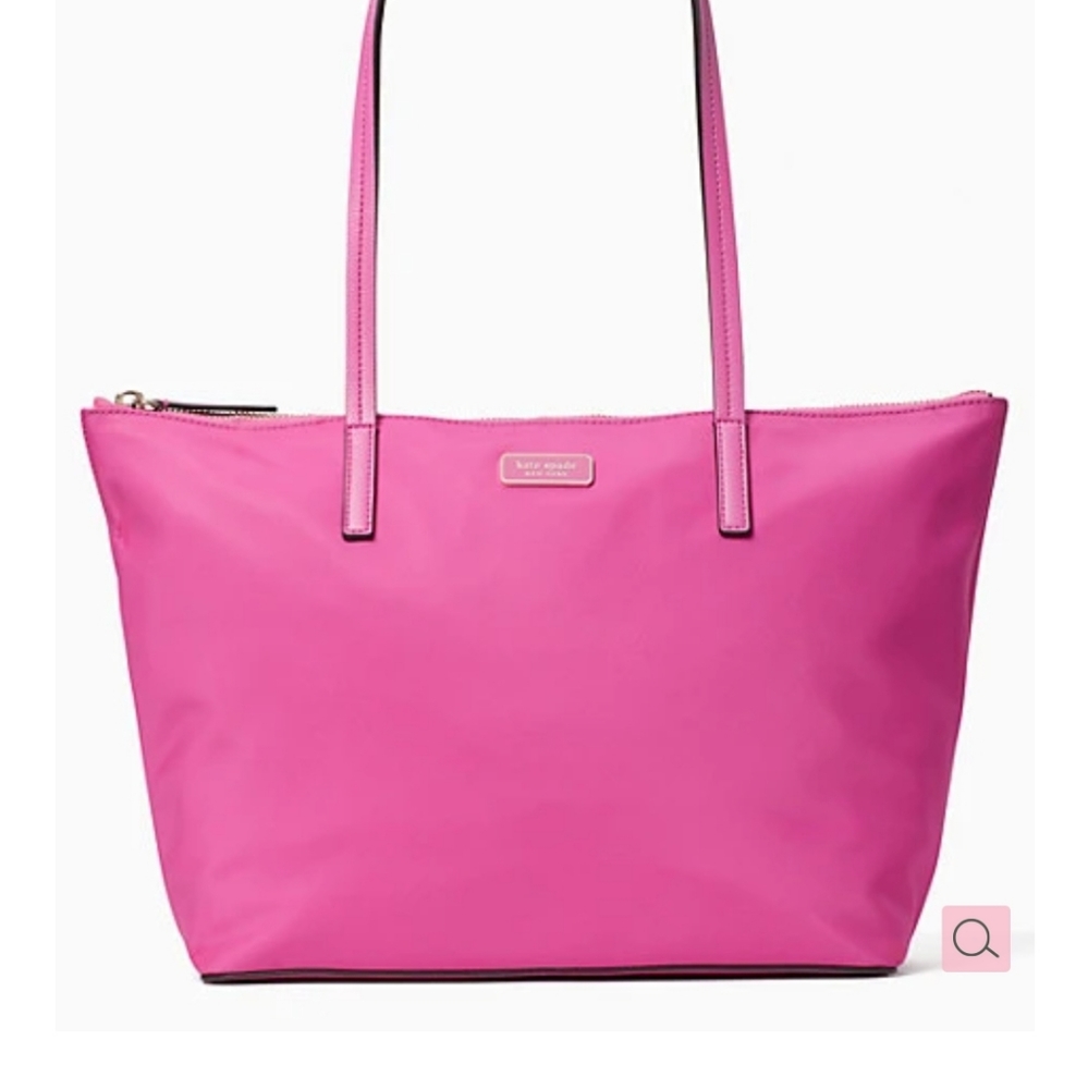 NWT ♠️Kate Spade♠️ Zip Tote in Bright Peony